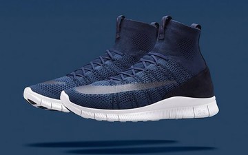 Nike Free Mercurial Superfly 海军蓝配色