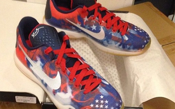 kobe 10 "usa"配色实物曝光