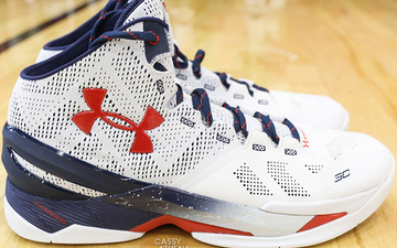 Curry 2 “USA”配色全新实物细节