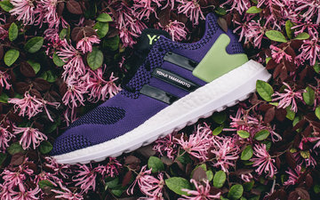 听说紫色与春天更配喔：adidas Y-3 Pure Boost ZG Primeknit “Purple”