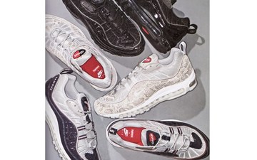 Supreme x NikeLab Air Max 98 联名系列完整曝光