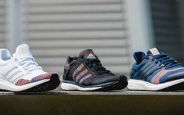 彩虹色当道：ADIDAS BOOST三组 “MULTI-COLOR PRIMEKNIT”系列近照欣赏