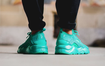 另一个夏季绝佳选择：Nike Air Huarache Ultra BR“jade”配色来袭