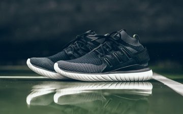 adidas Tubular Nova Primeknit 黑绿配色近赏