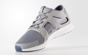 自带空调的跑鞋：adidas Climachill Rocket Boost中灰配色释出