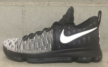 足够低调，Nike KD 9 Black/White实物释出