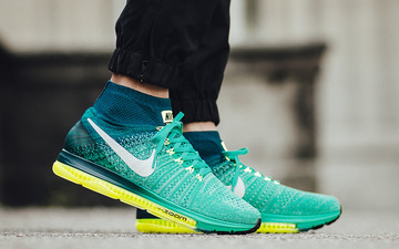 Nike Zoom All Out Flyknit全新配色“CLEAR JADE”上脚近赏