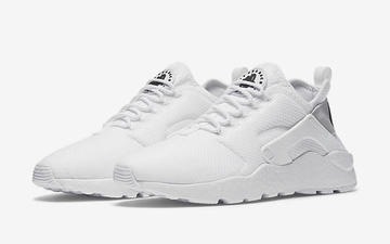 小白鞋家族新成员：Nike WMNS Air Huarache Ultra “White”配色来袭