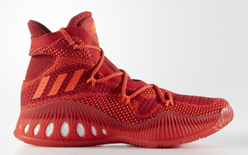 热情烈焰！adidas Crazy Explosive Primeknit火红来袭