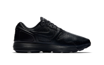 黑夜骑士：Nike Lunar Flow Leather 全黑配色