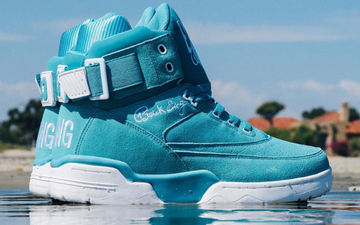 夏日一抹清新，Ewing 33 Hi "Turquoise Suede"