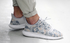 灰迷彩喜欢么？adidas Tubular Shadow “Grey Camo” 全新配色