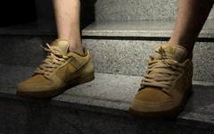 get潮流|一起看看这双小麦色的SB DUNK LOW PRO “Wheat” 