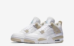 亚麻色点缀，Air Jordan 4 GS “Linen”官方图赏