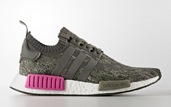 万绿丛中一点红， NMD R1 PK全新配色“Grey Camo ”