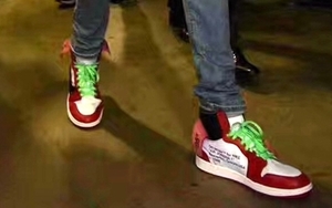 杜兰特今日上脚OFF-WHITE x Air Jordan 1