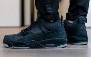 KAWS x Air Jordan 4黑色亲友版本曝光