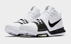 Kyrie 3黑白简约配色官图预览