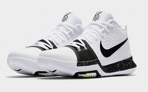 Kyrie 3黑白简约配色官图预览