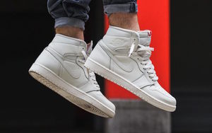 Air Jordan 1 “Sail”纯白上脚图集