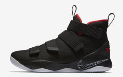 经典配色上身，Nike LeBron Soldier 11 “Bred”7月发售