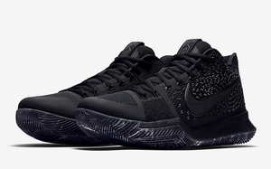 大理石纹外底，Nike Kyrie 3 “Triple Black”八月发售
