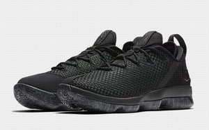 抢先预览！Nike LeBron 14 Low“Triple Black”