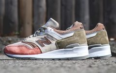 拼色设计，New Balance 997 全新 “Coral Snake” 配色