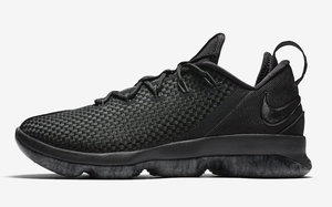 Nike LeBron 14 Low “Triple Black”完整信息释出