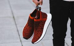 红色魅力。 adidas NMD CS2 “Harvest Red” 上脚近赏