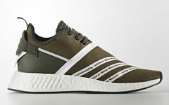 时尚气质，White Mountaineering  x NMD R2 军绿与黑色今月同步登场！