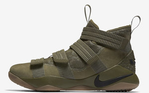 士兵正该如此！LeBron Soldier 11 SFG “Medium Olive”预览