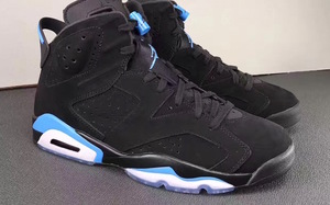 黑蓝Air Jordan 6 “UNC” 更多实物谍照