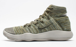 Nike React Hyperdunk 2017 Flyknit “Cargo Khaki”配色释出