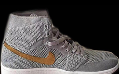 一图流 | Air Jordan 1 Retro High Flyknit “Wolf Grey”谍照 