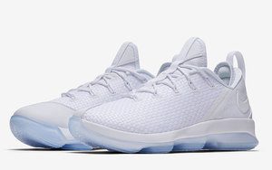 Nike LeBron 14 Low “White Ice”官方图赏