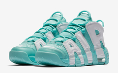 夏日小清新，Nike Air More Uptempo GS “Island Green”官图欣赏