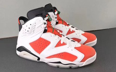 近距离观察！Air Jordan 6 “Gatorade”实物细节图