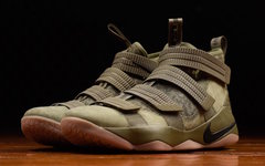 即将发售，Nike LeBron Soldier 11 SFG “Medium Olive” 