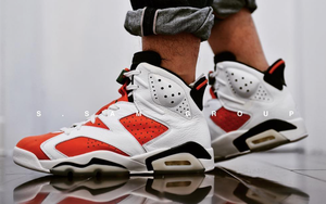 十月的一抹亮橙！Air Jordan 6 “Gatorade”上脚靓照
