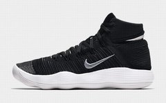 Nike React Hyperdunk 2017 Flyknit黑白配色预览