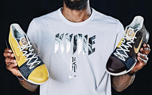 欧文晒Kyrie 3 Face Logo PE