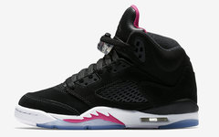 嚣张萝莉，Air Jordan 5 GS “Deadly Pink”官图欣赏