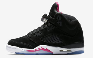 嚣张萝莉，Air Jordan 5 GS “Deadly Pink”官图欣赏
