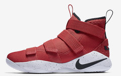 校园红配色Nike LeBron Soldier 11八月发售