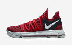 开学季，校园红加持Nike KD 10 “University Red” 即将发售