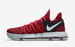 开学季，校园红加持Nike KD 10 “University Red” 即将发售