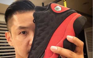 黑人陈建州晒Air Jordan 13 “Bred”