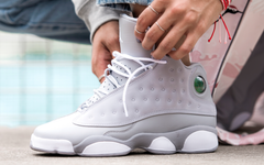 上脚效果不俗，Air Jordan 13 GS “Wolf Grey”欣赏