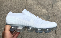 今年登场？Nike VaporMax 全新“Triple White”实物曝光